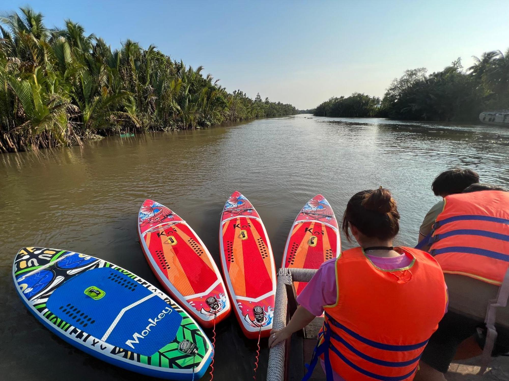 Hide Away Bungalows In Ben Tre City Экстерьер фото